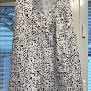 Floral Sleeveless Top